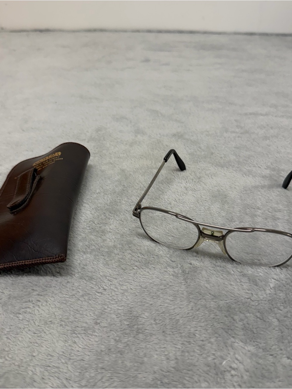 Vintage AOP Men Glasses Frames Only Eyeglasses Z87 ADEN OP U.S.A 5 3/4